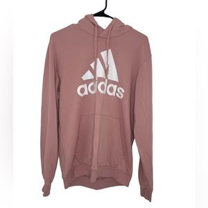 (Size M) Women’s Light Pink Adidas Hoodie